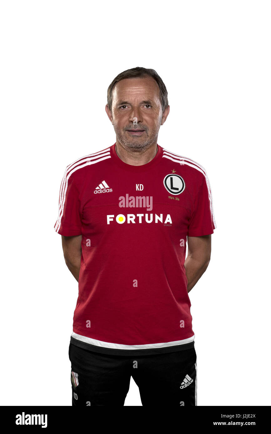 2016.07.08 Warszawa Pilka Nozna Ekstraklasa Sezon 2016/2017 Sesja Zdjeciowa - Legia Warszawa N/Z Krzysztof Dowhan Foto Mateusz Kostrzewa 2016.07.08 Warszawa offiziellen Fototermin von Legia Warszawa Krzysztof Dowhan Credit: Mateusz Kostrzewa Stockfoto