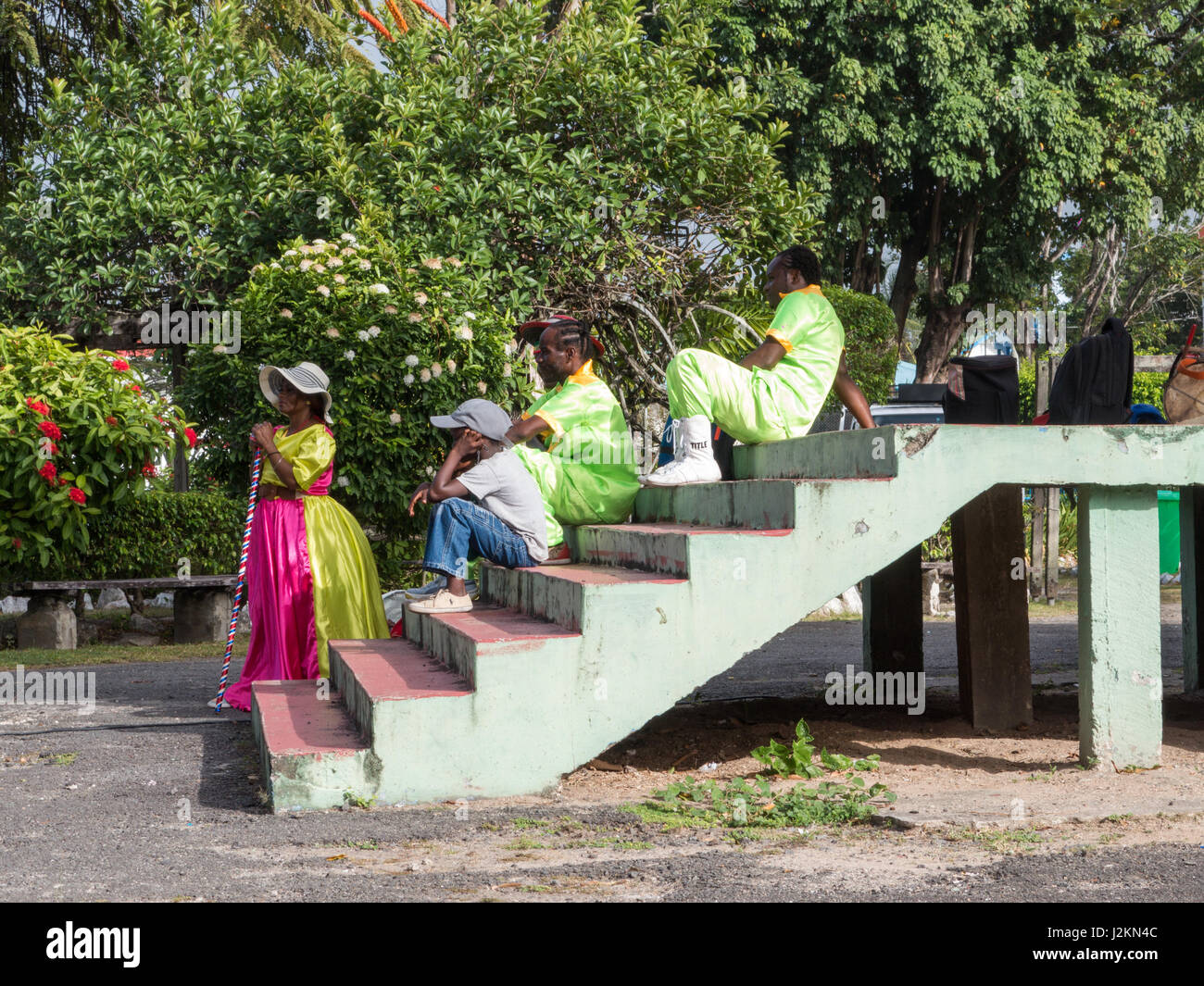 Promenade Gardens Guyana Stockfoto