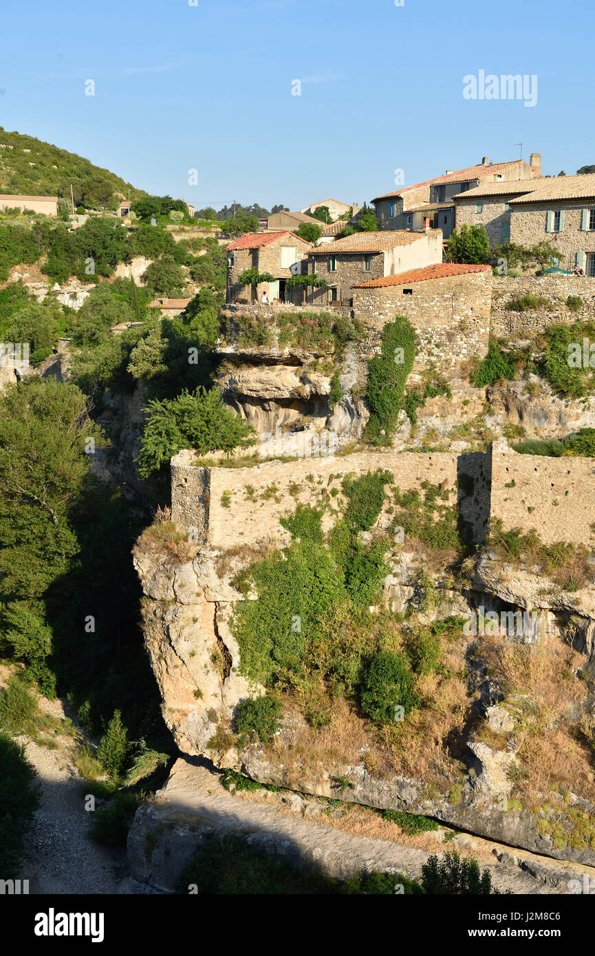 Frankreich, Herault, Pays Cathare, Minerve, gekennzeichnet Les Plus Beaux Dörfer de France (The Most schöne Dörfer von Frankreich) Stockfoto