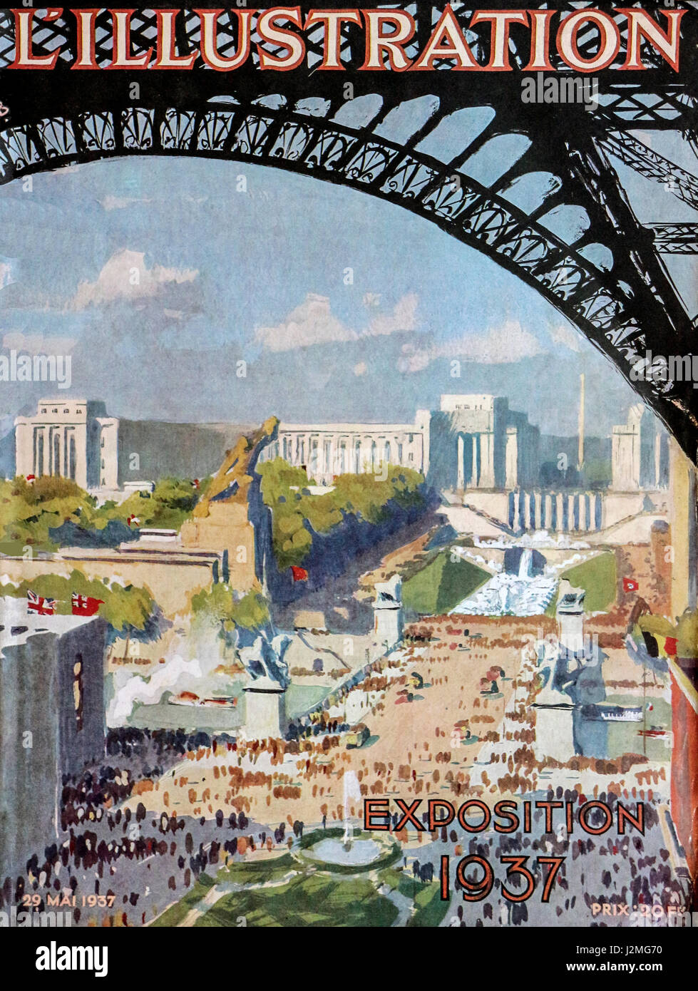 L ' Illustration Französisch Magazin 29 kann 1937 Paris Ausstellung Stockfoto