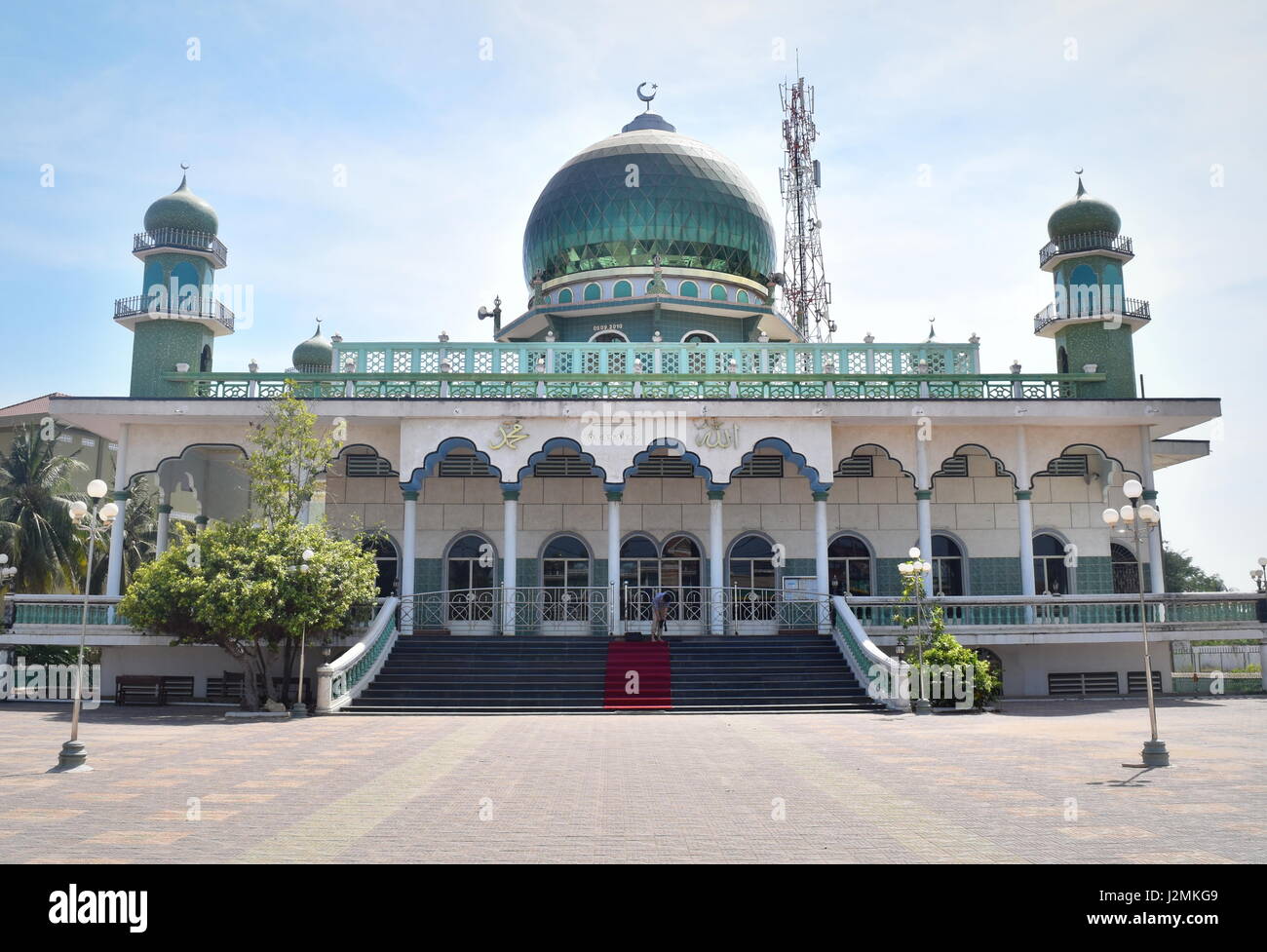 Ammar ibn Yasir Moschee in Phnom Penh, Kambodscha Stockfoto