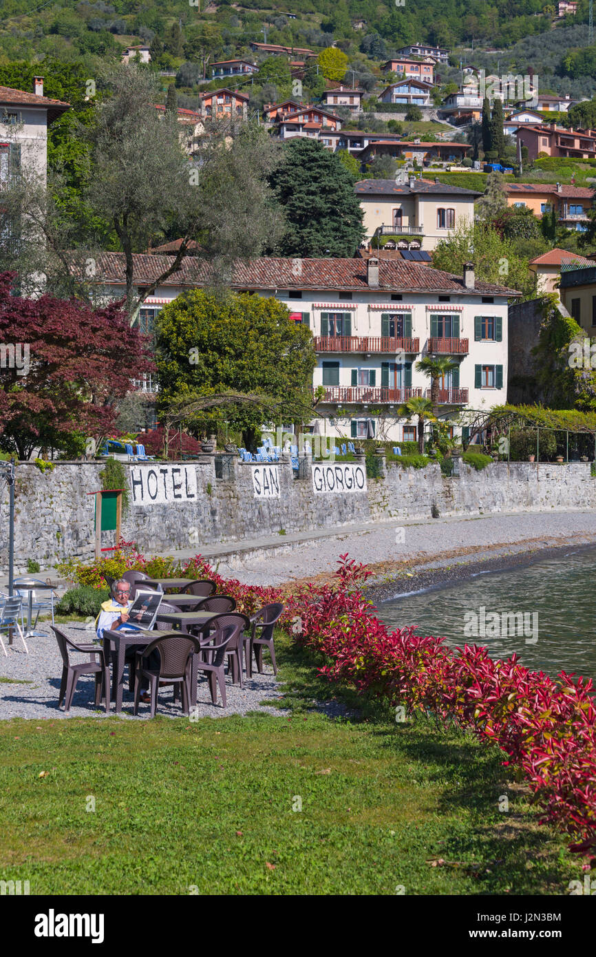 Hotel san lenno lake como Fotos und Bildmaterial in hoher