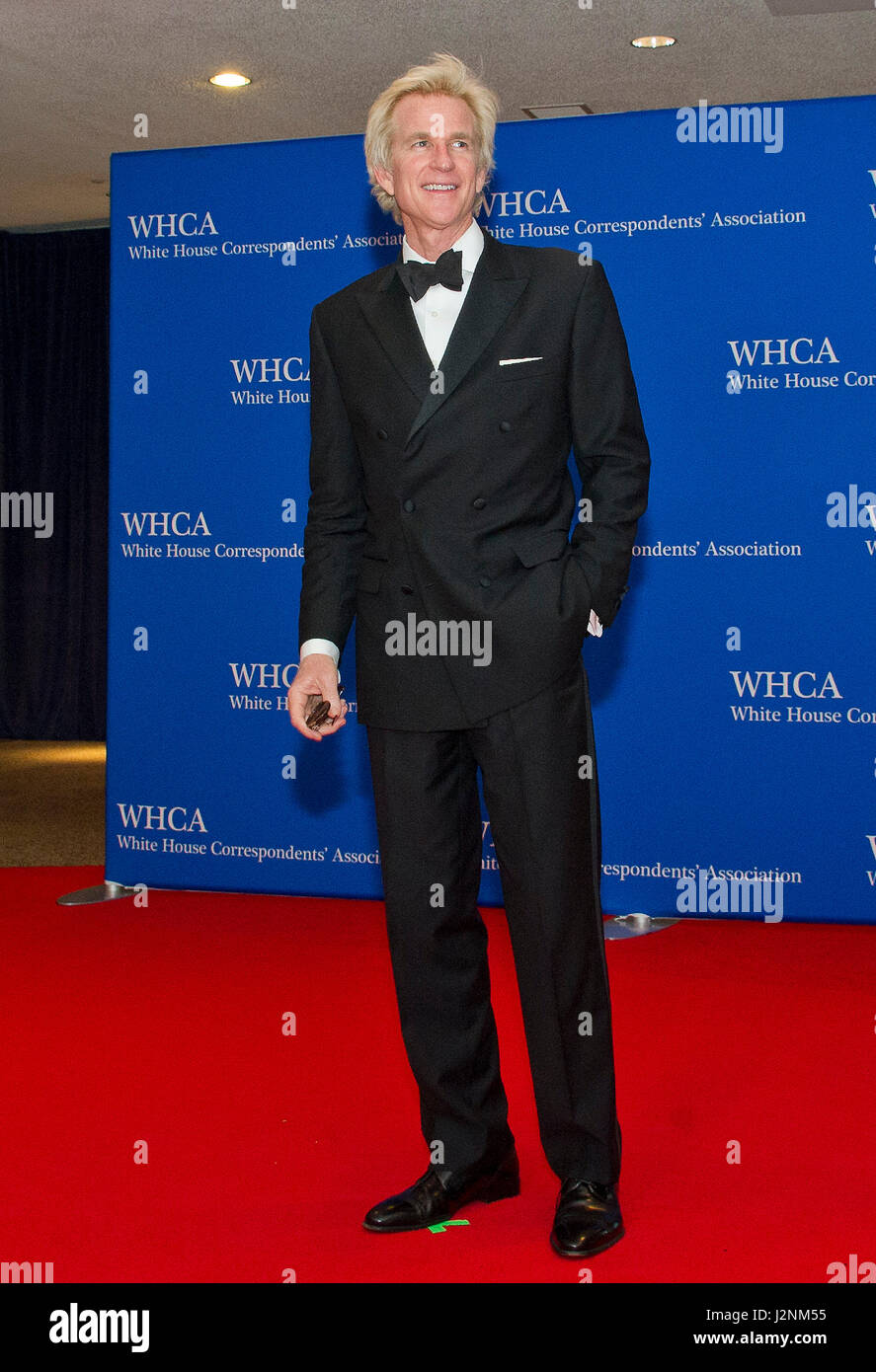 Schauspieler Matthew Modine kommt für die 2017 White House Correspondents Association Annual Dinner im Washington Hilton Hotel am Samstag, 29. April 2017. Bildnachweis: Ron Sachs/CNP /MediaPunch Stockfoto