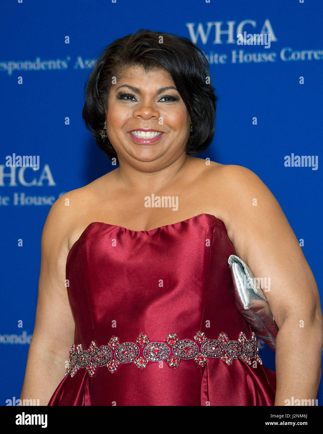 Washington Büroleiter für American Urban Radio Networks April Ryan kommt für die 2017 White House Correspondents Association Annual Dinner im Washington Hilton Hotel am Samstag, 29. April 2017. Bildnachweis: Ron Sachs/CNP /MediaPunch Stockfoto