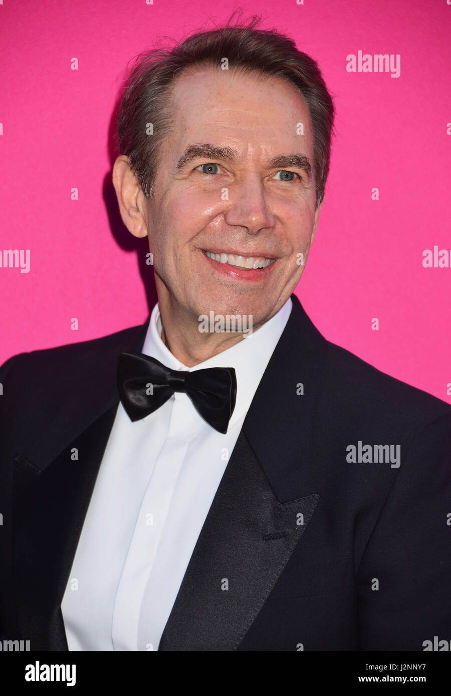 Los Angeles, Kalifornien, USA. 29. April 2017. Jeff Koons 160 2017 MOCA Gala am tThe Geffen Contemporary im MOCA in Los Angeles angekommen. 29. April 2017. Bildnachweis: Longifilis / USA/Alamy Live News Stockfoto