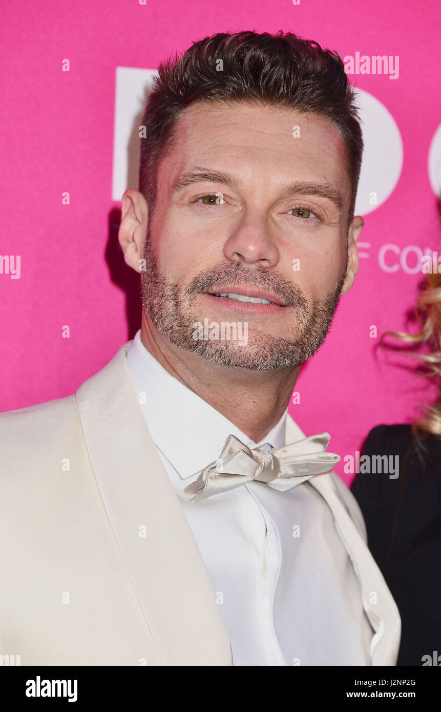 Los Angeles, Kalifornien, USA. 29. April 2017. Ryan Seacrest 2017 MOCA Gala am tThe Geffen Contemporary im MOCA in Los Angeles angekommen. 29. April 2017. Bildnachweis: Longifilis / USA/Alamy Live News Stockfoto