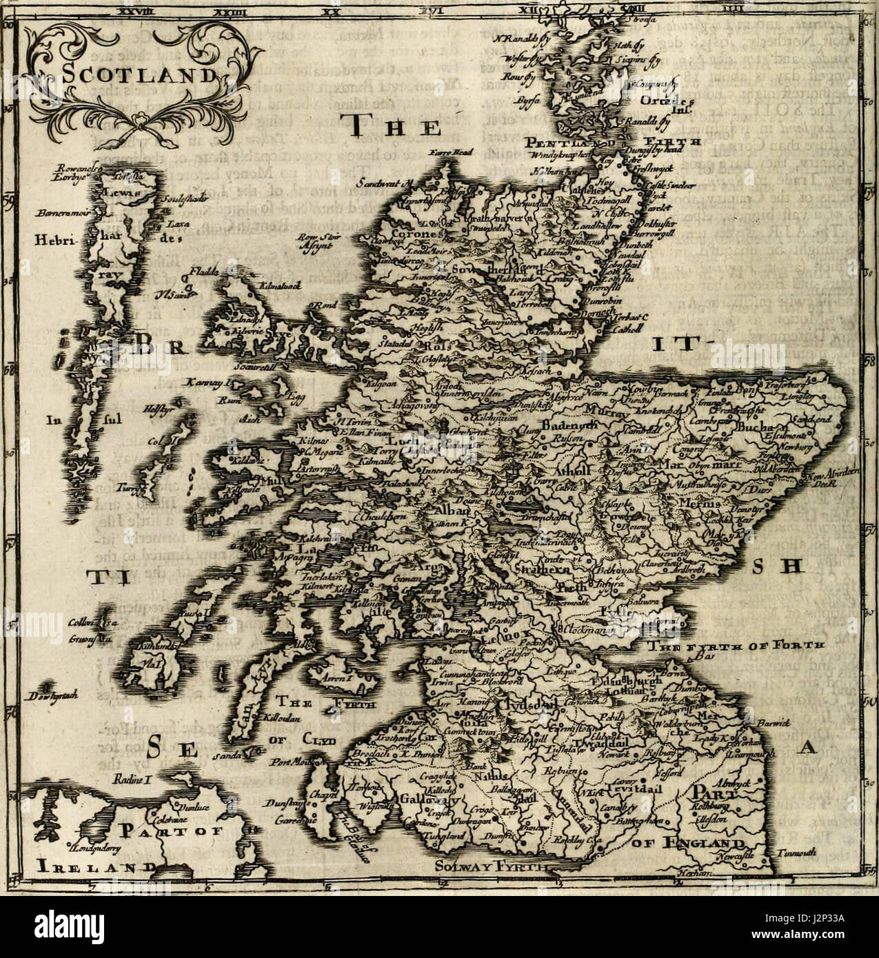 Kingdoms and states illustrated with history and topography Fotos und