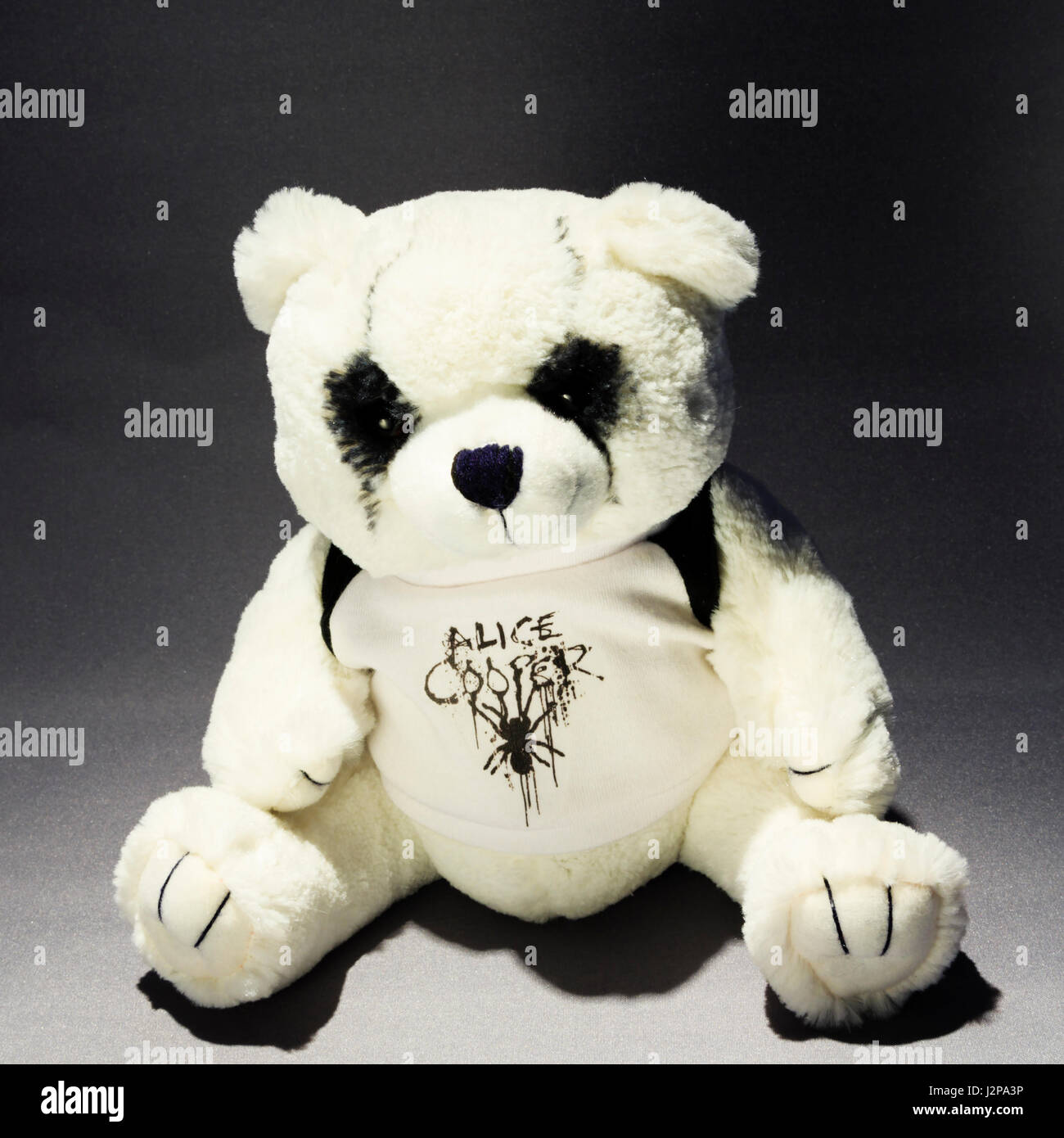 Alice Cooper-Souvenir-Teddybär. Stockfoto