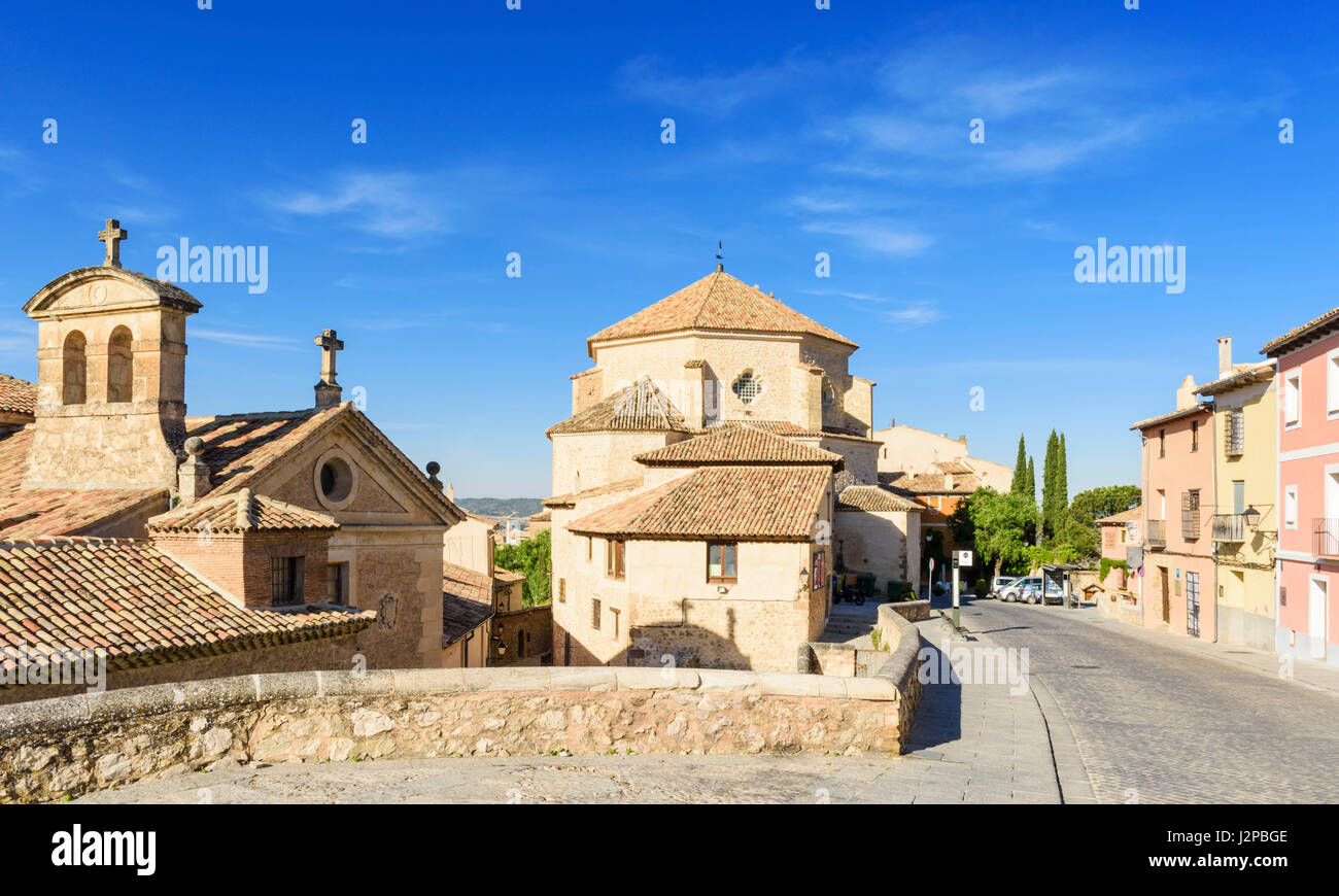 Cuenca alte Stadt Detail inklusive der Convento de Las Carmelitas
