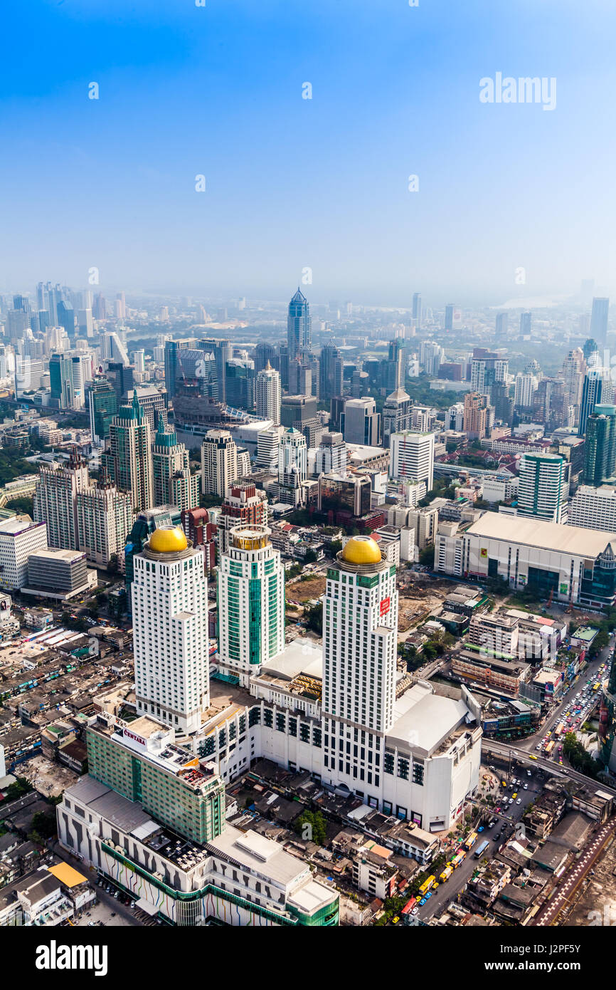Skyline von Bangkok, Thailand Stockfoto