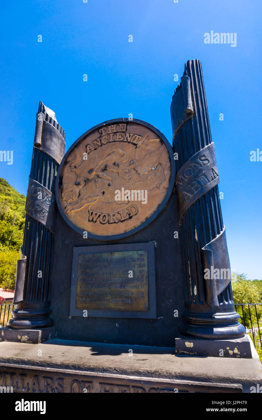 Pillars Of Hercules Monument Stockfotos und bilder Kaufen Alamy