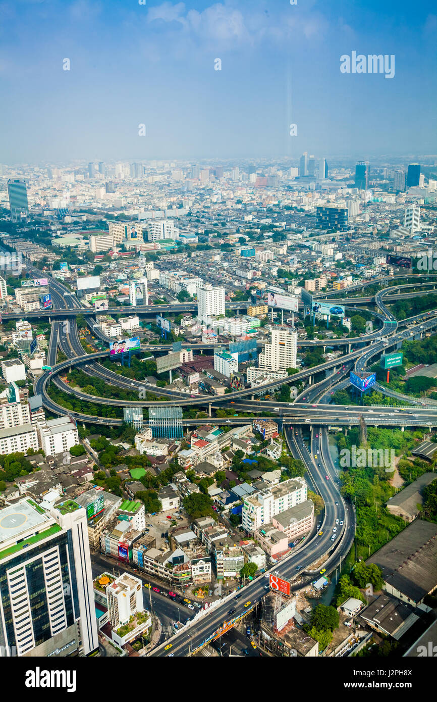 Die Stadt Bangkok.  Stadtbild von bangkok Stockfoto