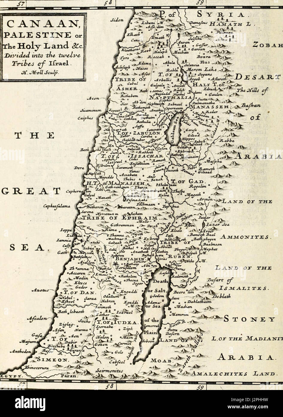 "Ein System der Geographie; oder eine neue & genaue Beschreibung der Erde in all ihrer reiche, reiche und Staaten. Illustriert mit Geschichte und Topographie und Karten von jedem Land... " (1701) Stockfoto