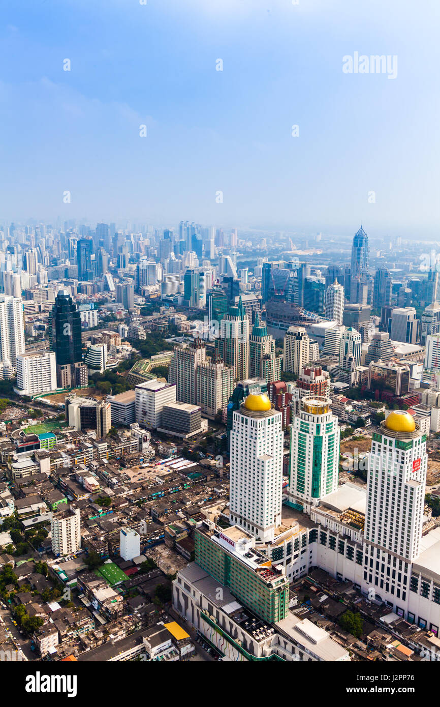 Skyline von Bangkok, Thailand. Stockfoto