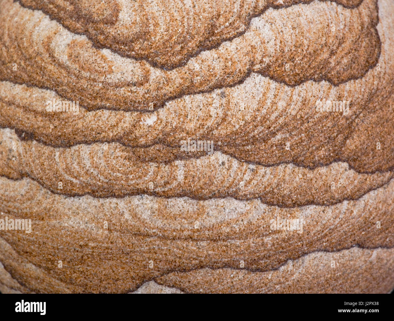 Coole Sandstein Closeup Hintergrund zeigen Millionen von Jahren der Nutzung... Stockfoto