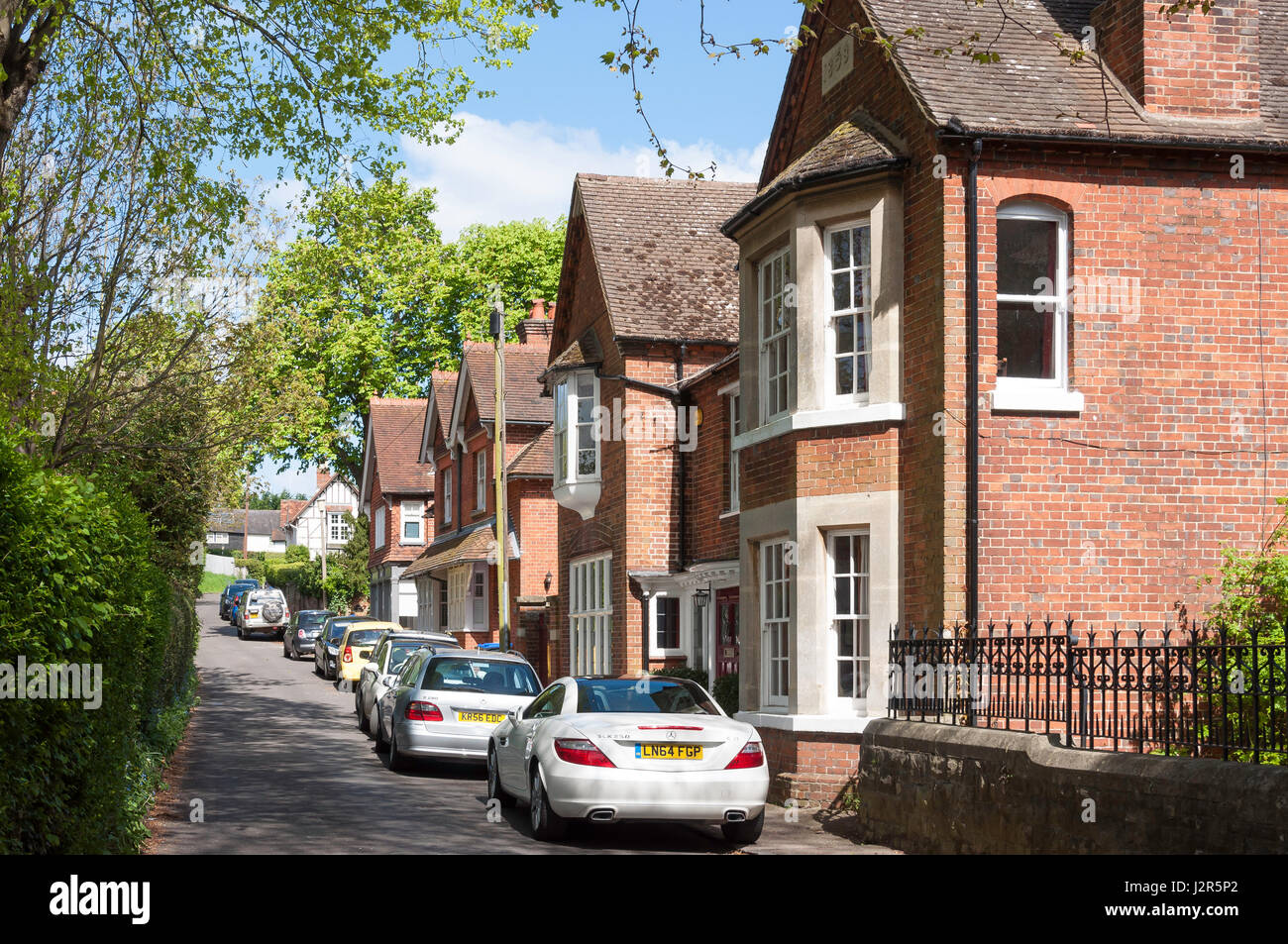 High Street, Taplow, Buckinghamshire, England, Vereinigtes Königreich Stockfoto