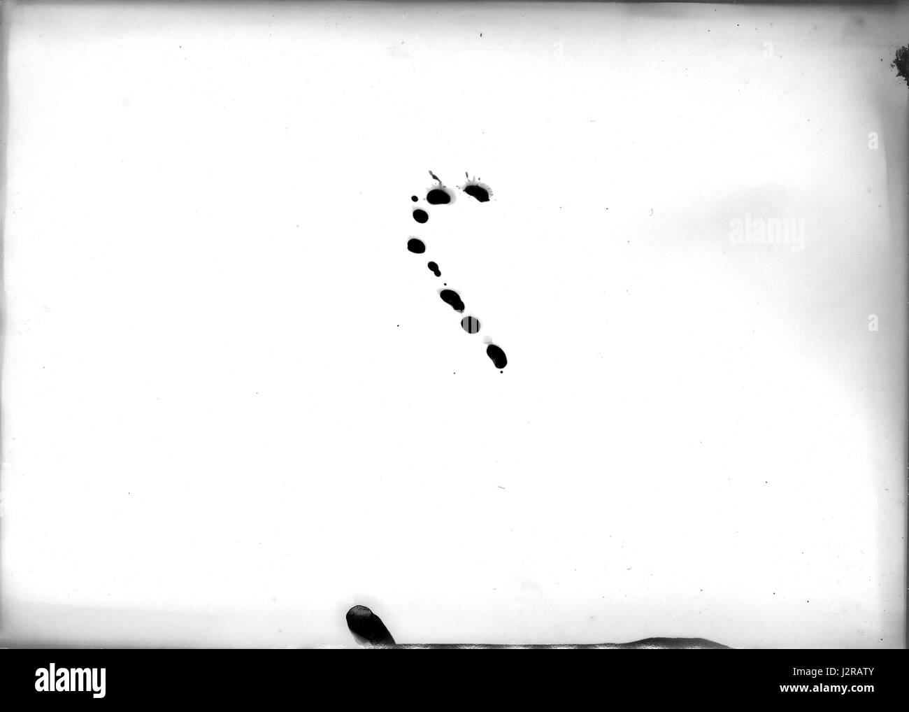 Alten bespritzt Fotopapier nützlich wie Schicht für Foto-editor Stockfoto