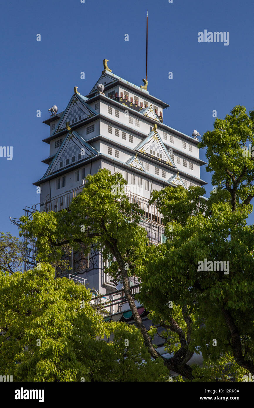 Daigo Nirvana Osaka Liebe Schlosshotel - Stundenhotels sorgen für romantische Rendezvous oder protzige Angelegenheit und in Japan im Laufe der Zeit entwickelt haben. Oft die Annahme Stockfoto