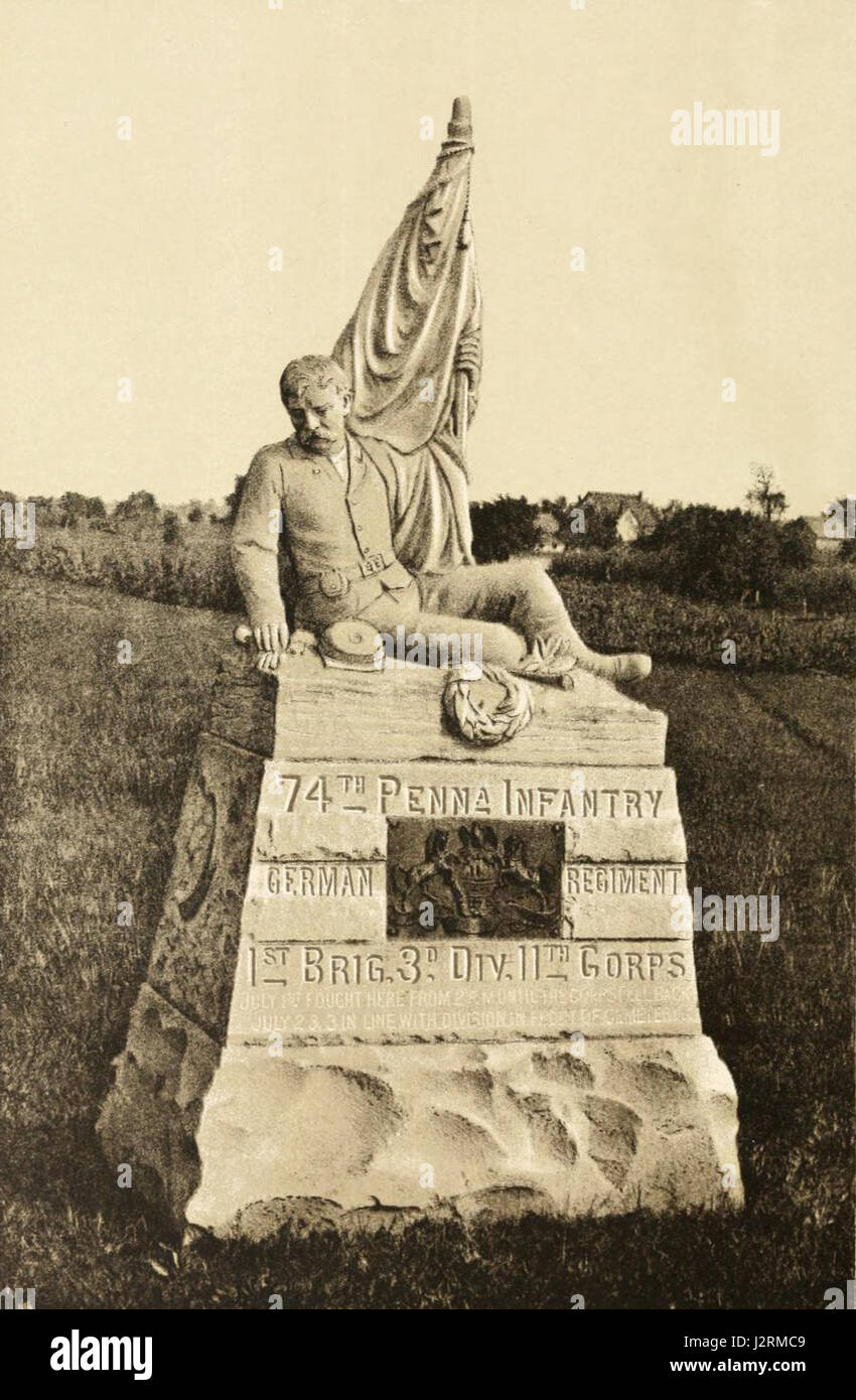 74. PA Infanterie OPP p.429 Stockfoto