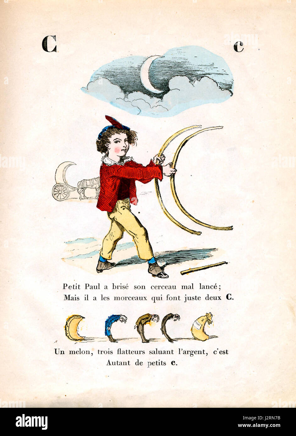 ABC trim C Stockfoto