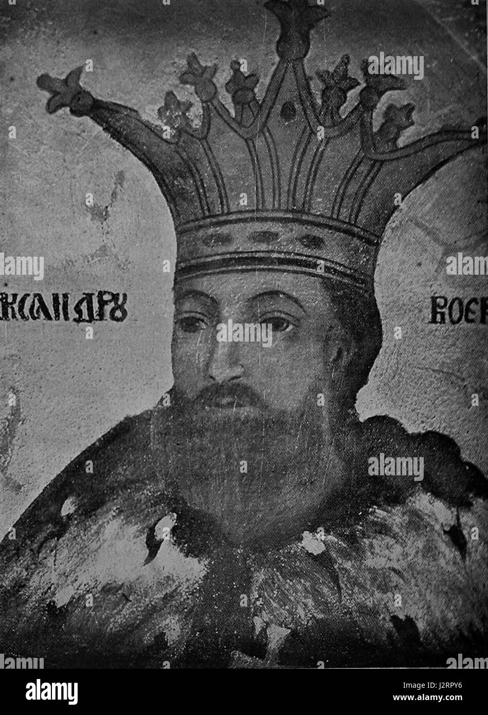 Nicolae Alexandru war eine prominente Figur in der rumänischen Geschichte und trug zur kulturellen und politischen Entwicklung des Landes während seiner Zeit bei. Stockfoto