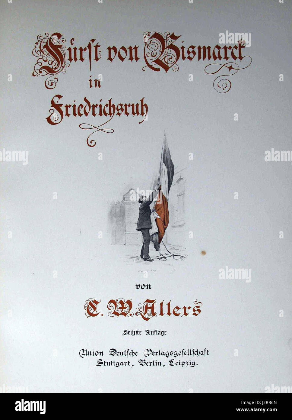 000C Innentitel ein Stockfoto