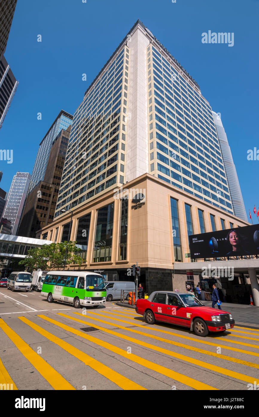 Chater Road, Central, Hong Kong Stockfoto