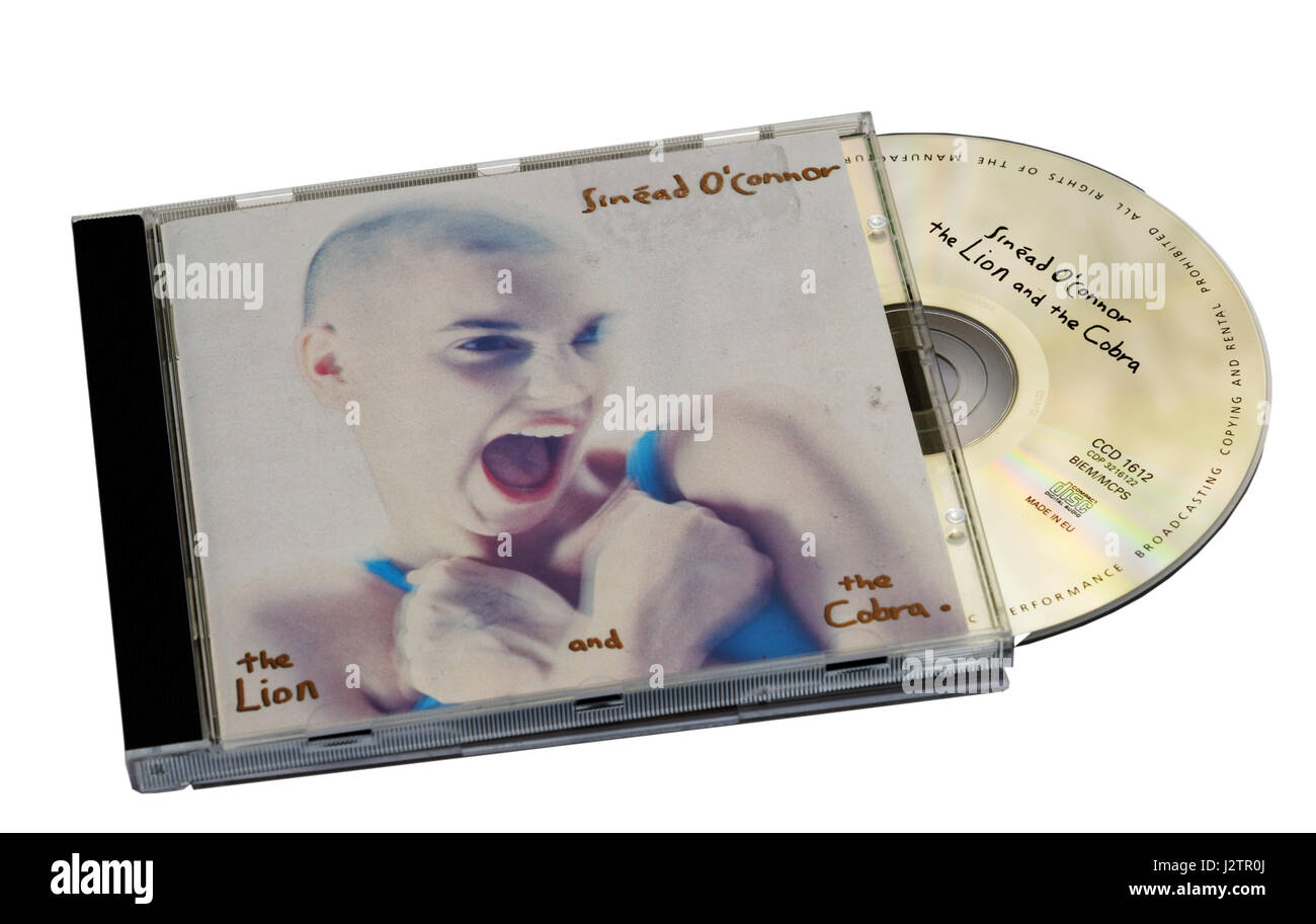 Der Löwe und der Cobra-CD von Sinead O'Connor Stockfoto
