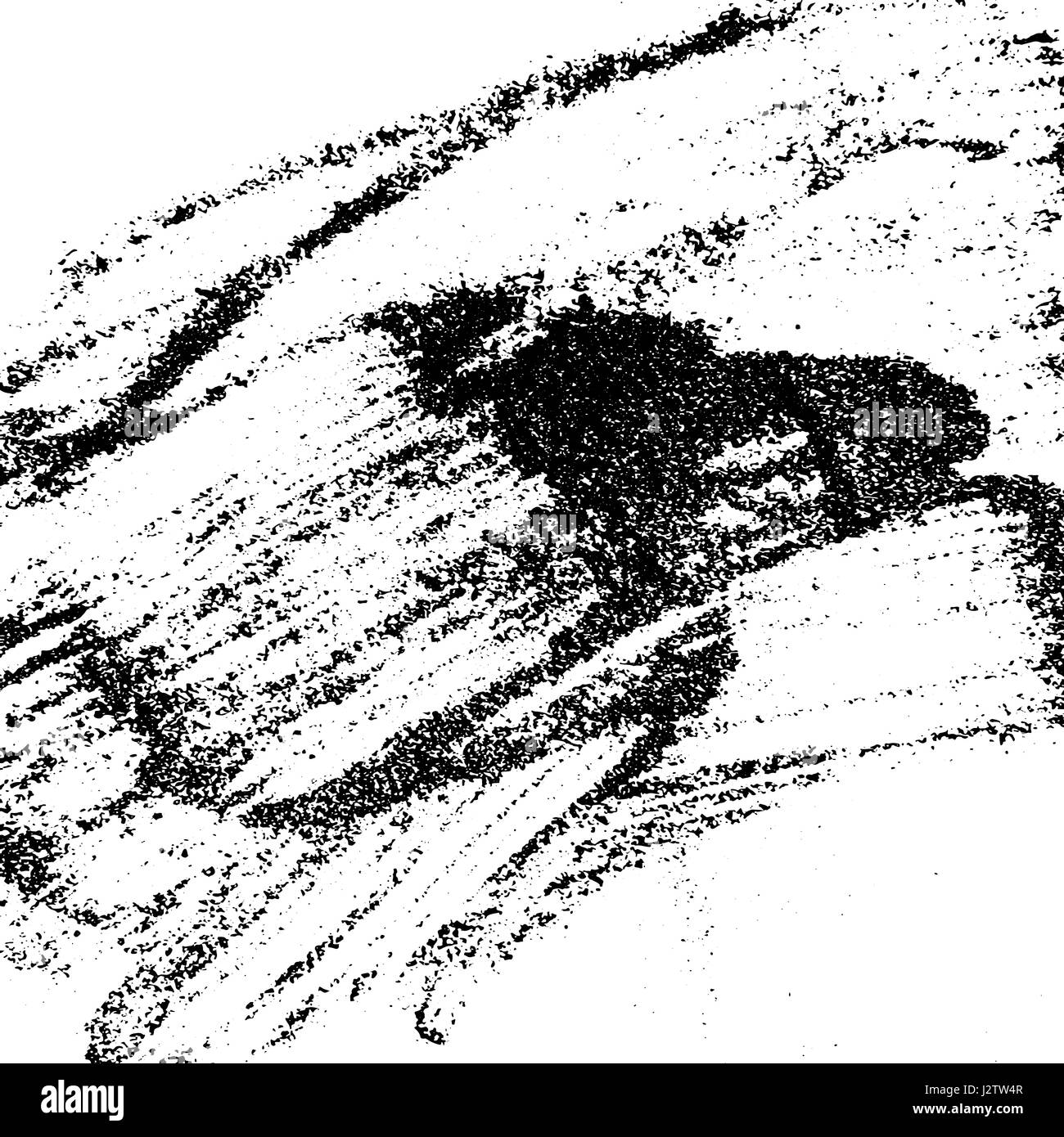 Tinte Staub Textur für Ihr Design. Grunge-Pulver-Muster. Vektor handgemachte Hintergrund. Hintergrund mit Sand Textur-Effekt Stock Vektor