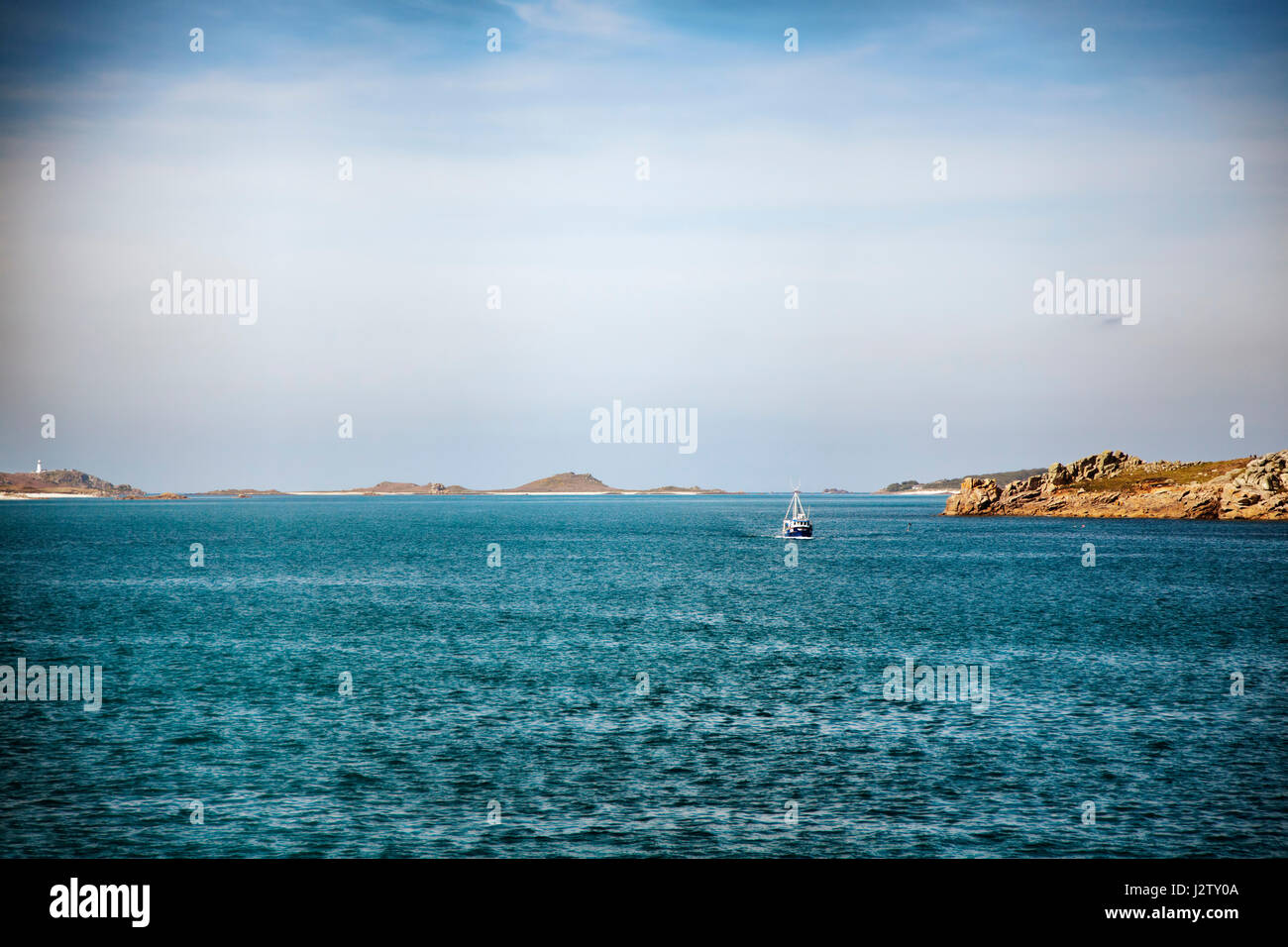 St Agnes Isles of Scilly uk Stockfoto
