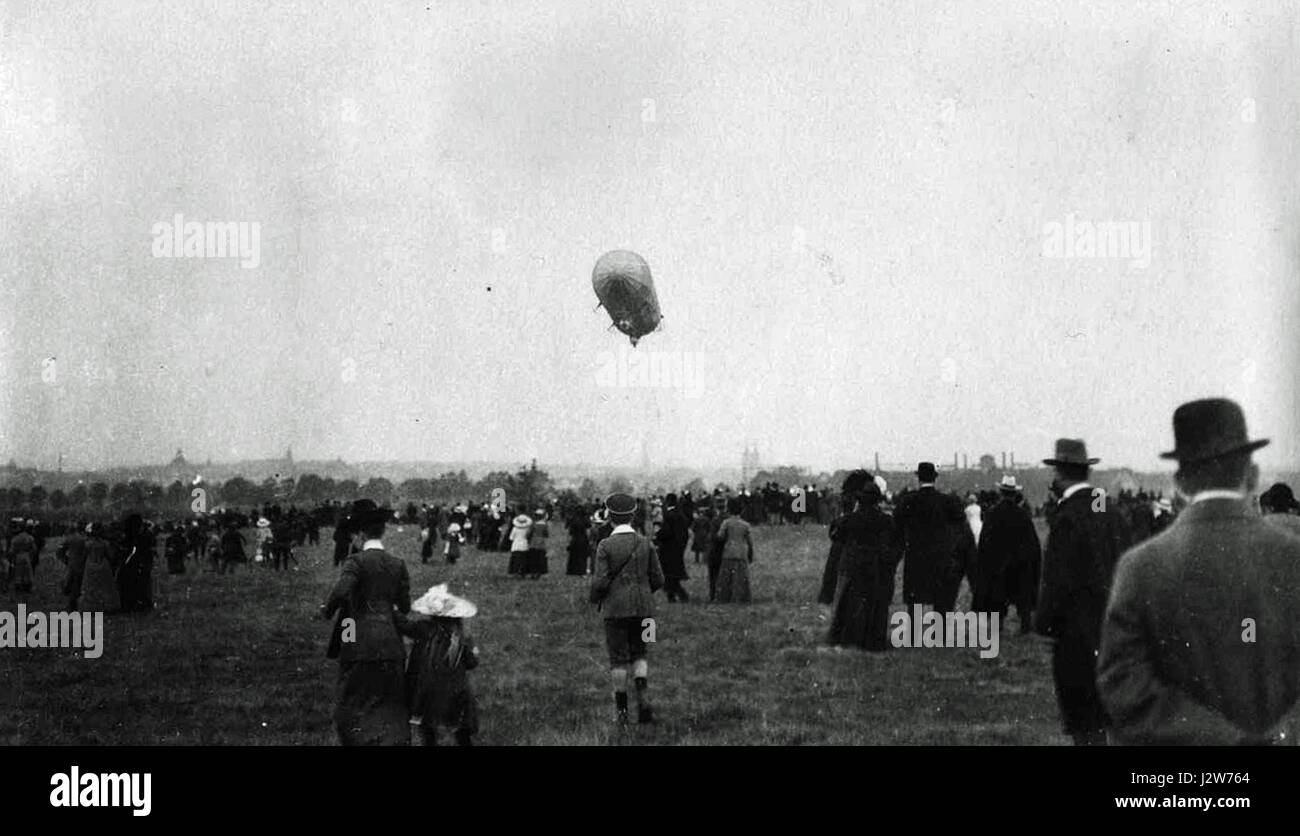 1930-09-03 LZ127 Kassel-Waldau Stockfoto