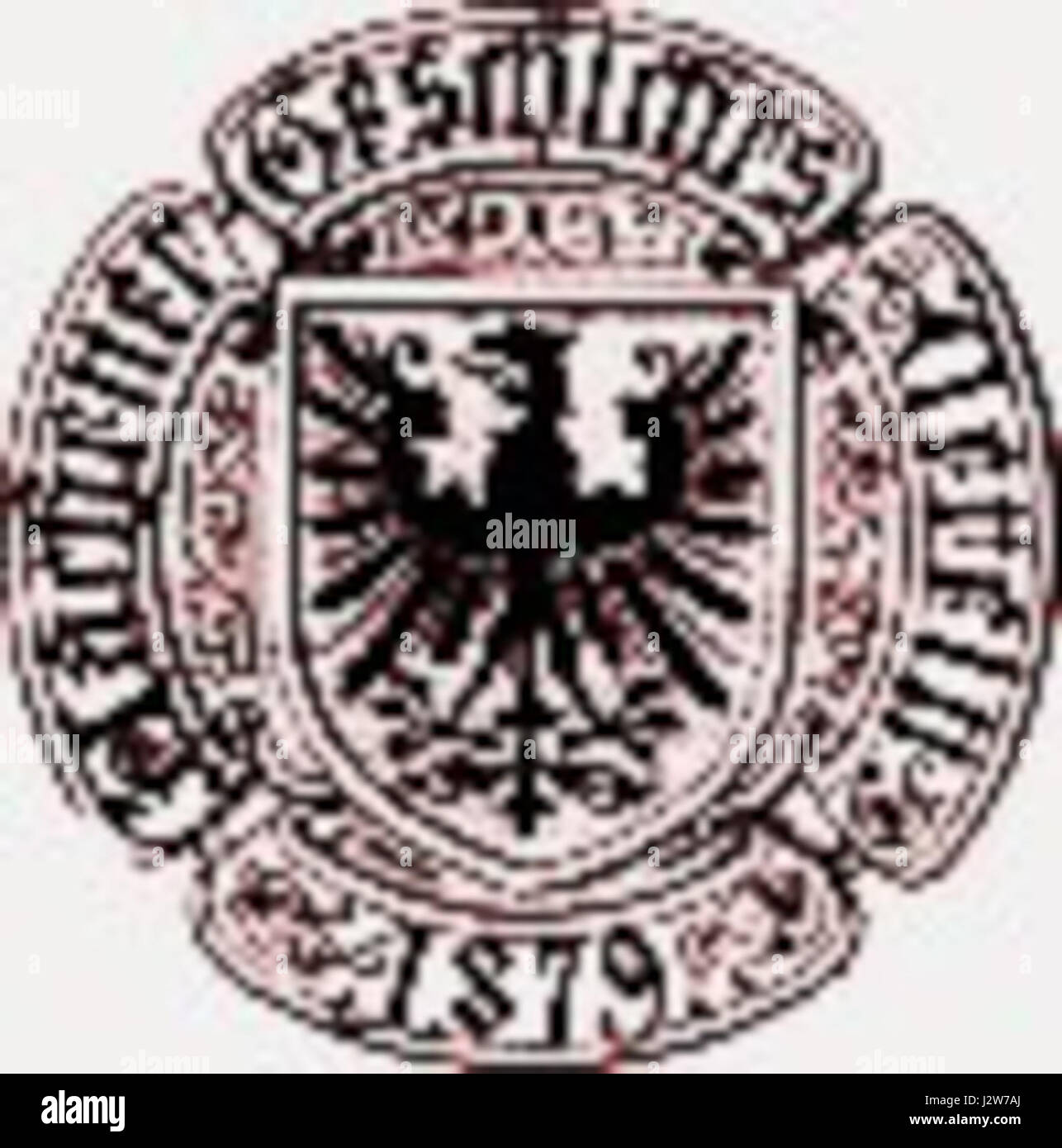 Der Aachener Geschichtsverein (Aachener Geschichtsverein) ist eine Organisation, die sich der Bewahrung und Erforschung der Geschichte von Aachen durch Forschung, Publikationen und Veranstaltungen widmet. Stockfoto