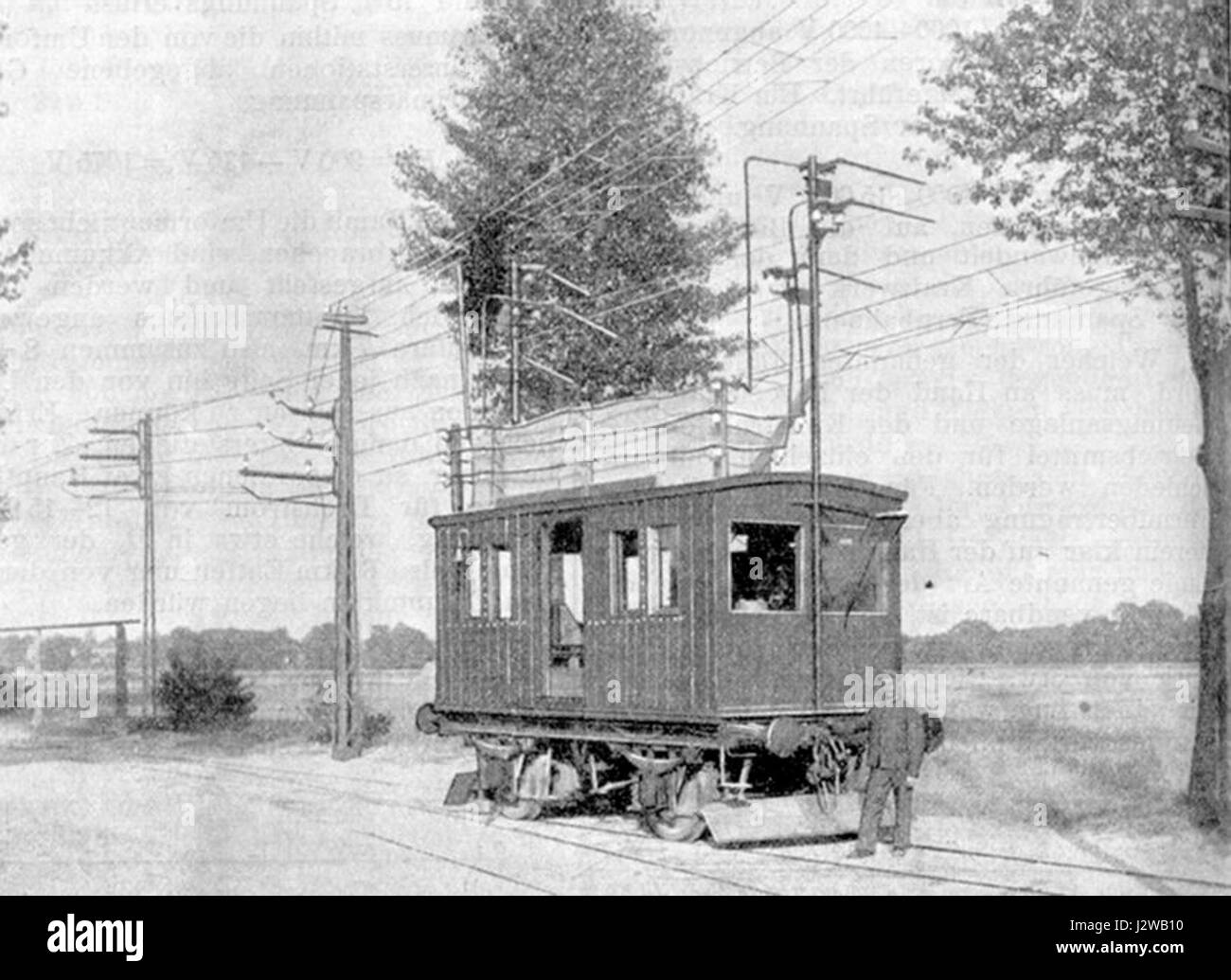 1900 drehstrom01 Stockfoto