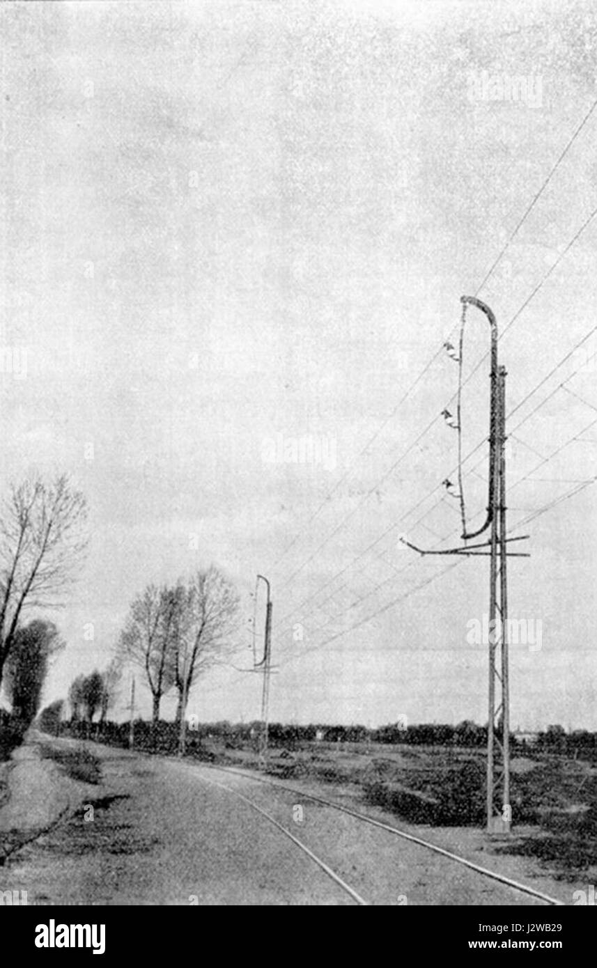 1900 drehstrom03 Stockfoto