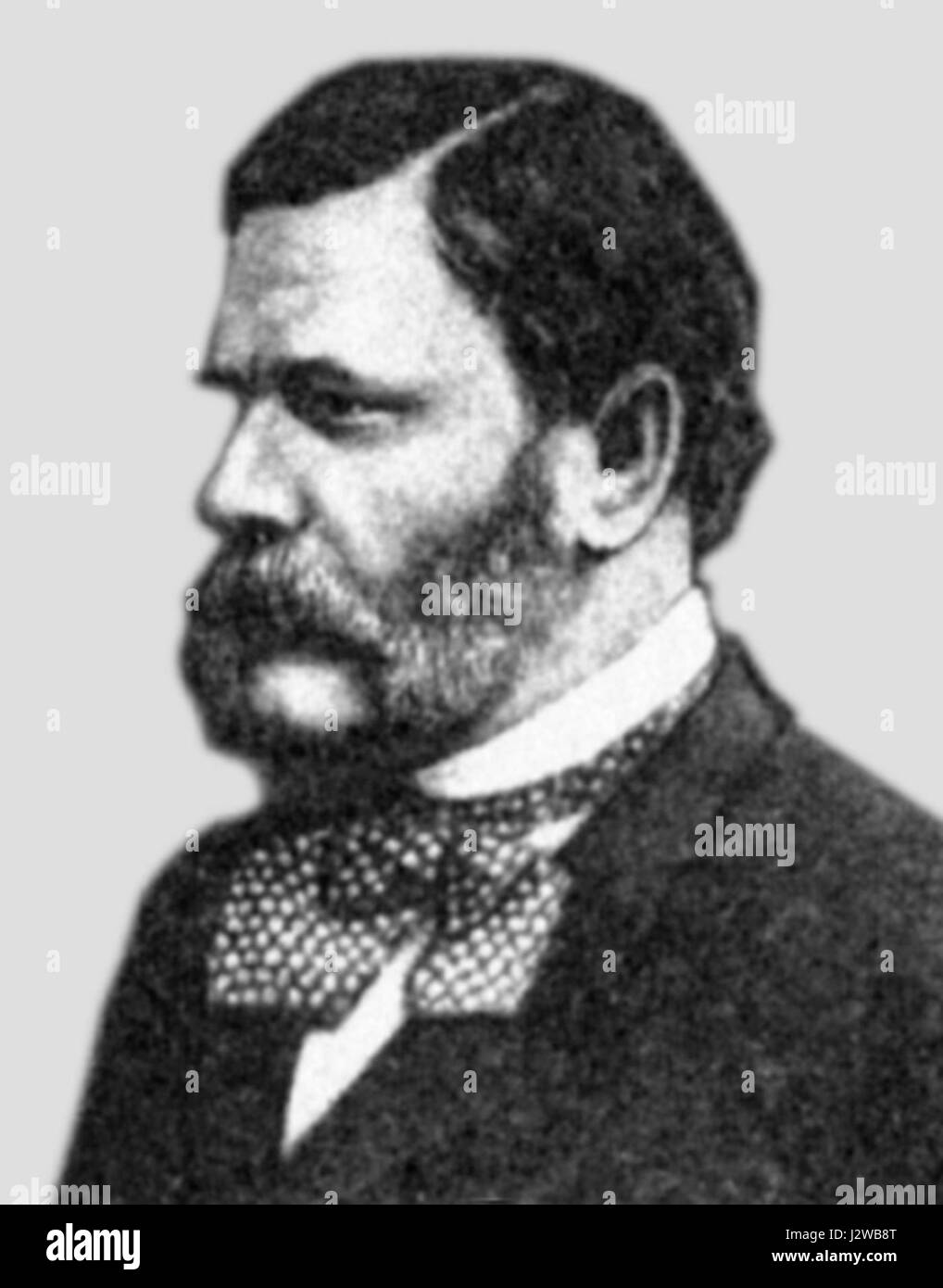 Porträt oder Kunstwerk von ABAZA Olekasndr, einer historischen Figur, deren Beiträge zur Politik oder Kultur hervorgehoben werden können. Stockfoto