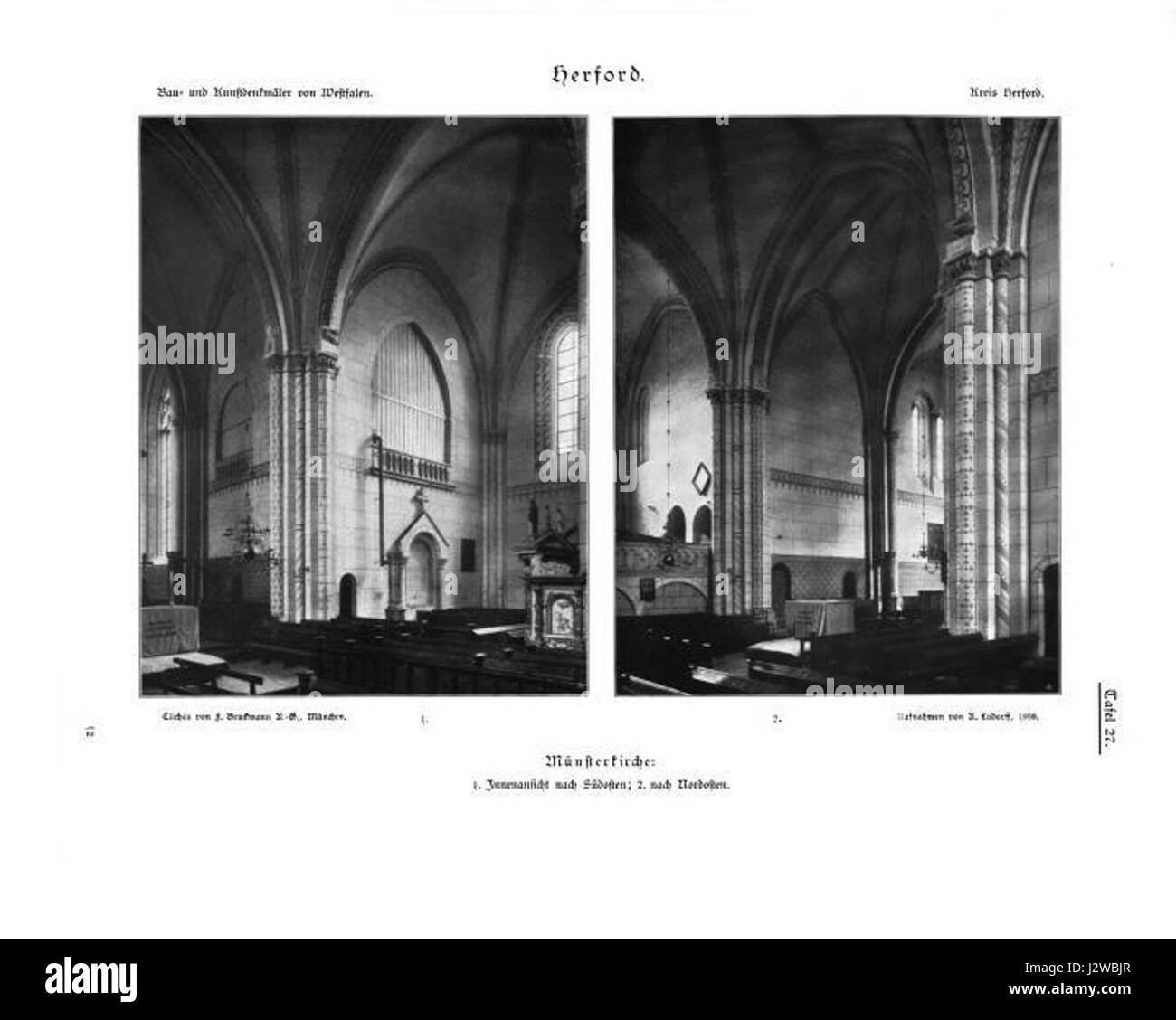 71 Herford Tafel 27 Stockfoto