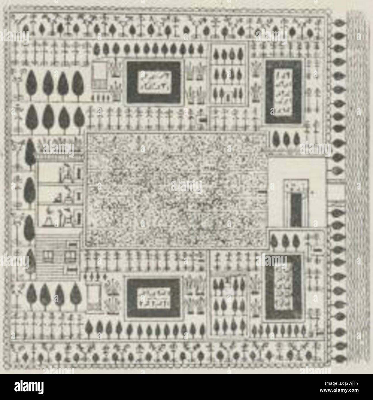 Dieser Titel bezieht sich auf die altägyptische Stätte von Beni Hassan, die für ihre in Felsen gehauenen Gräber und ihre historische Bedeutung bekannt ist. Es geht auf etwa 2300 v. Chr. zurück und bietet wertvolle Einblicke in das elitäre Leben und die Begräbnispraktiken des Alten Königreichs. Stockfoto