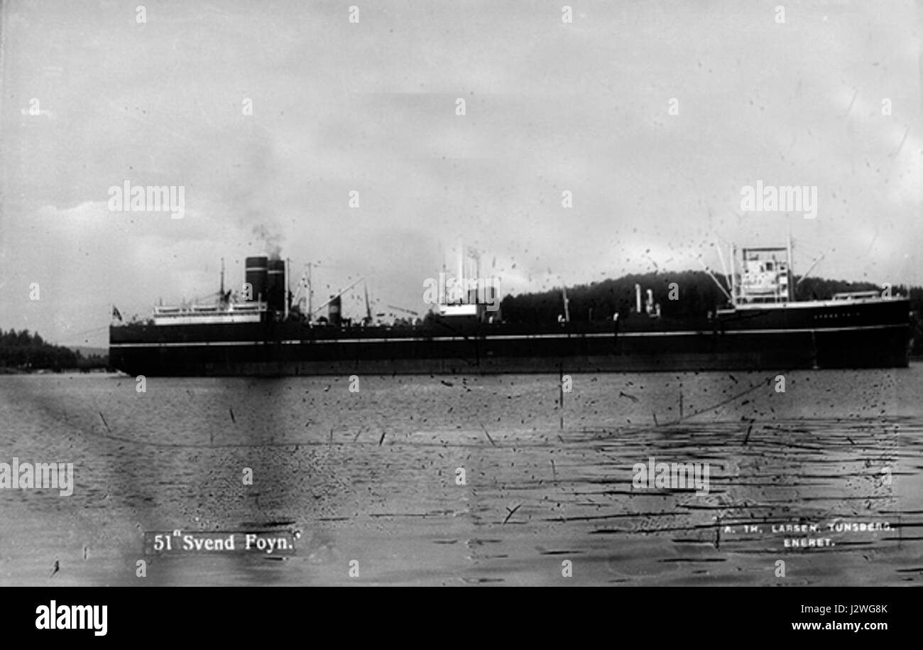 A-00472 Hvalkokeri SVEND FOYN Stockfoto