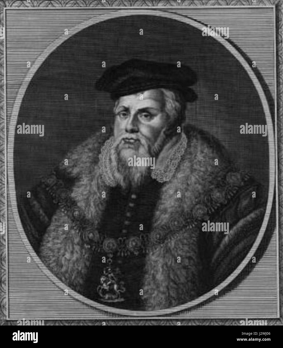 Der 2. Earl of Bedford war ein Titel in der britischen Peerage. Der Titel wird mit der Familie Bedford in Verbindung gebracht, die in der britischen Geschichte und politischen Angelegenheiten im 17. Jahrhundert bekannt war. Stockfoto