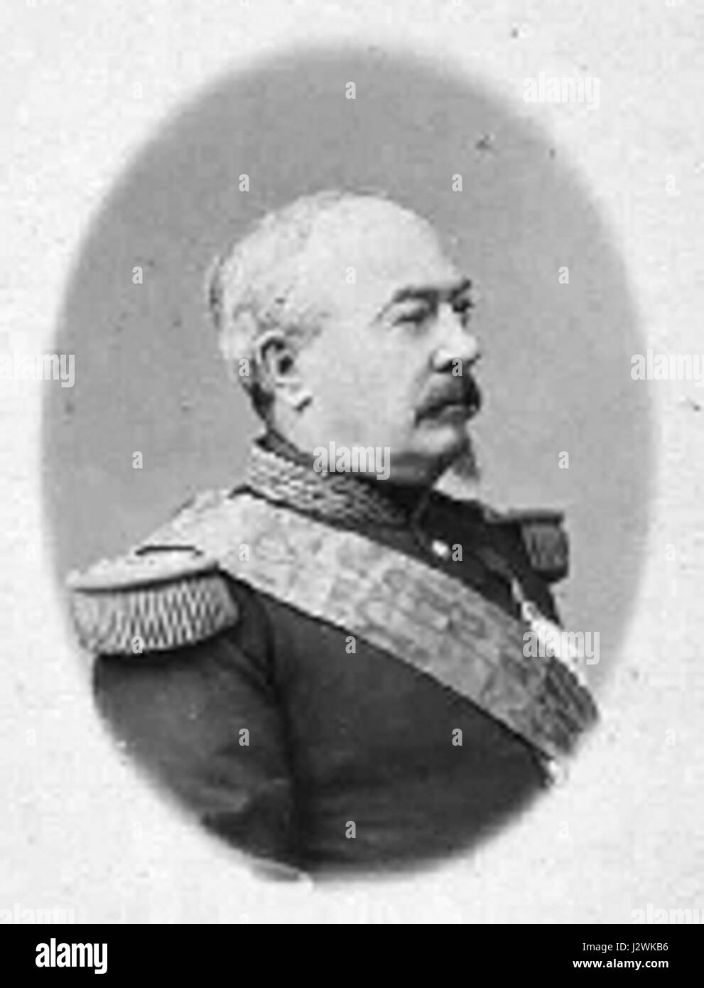 Bazaine bezeichnet Marschall FranÃ Achille Bazaine, einen französischen Offizier, der für seine Rolle während des Deutsch-Französischen Krieges und seine anschließende Gefangennahme bekannt ist. Er ist eine bedeutende historische Persönlichkeit in der Militärgeschichte. Stockfoto