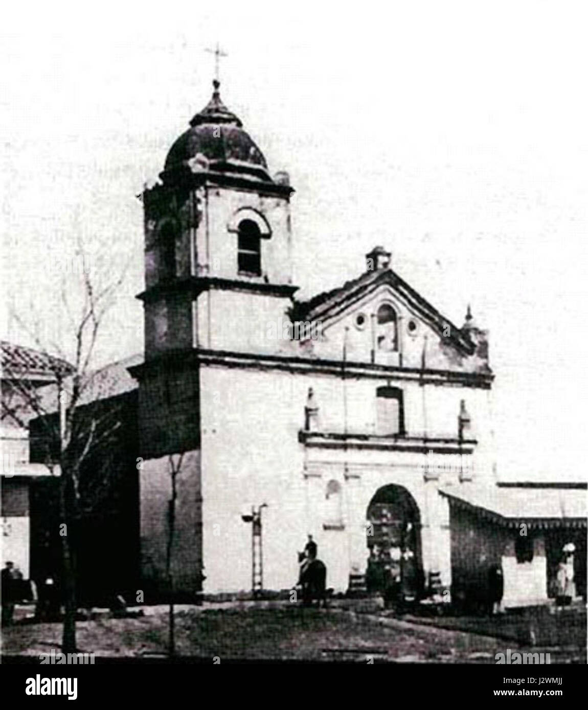 Capilla de San Diego - Santiago de Chile Stockfoto