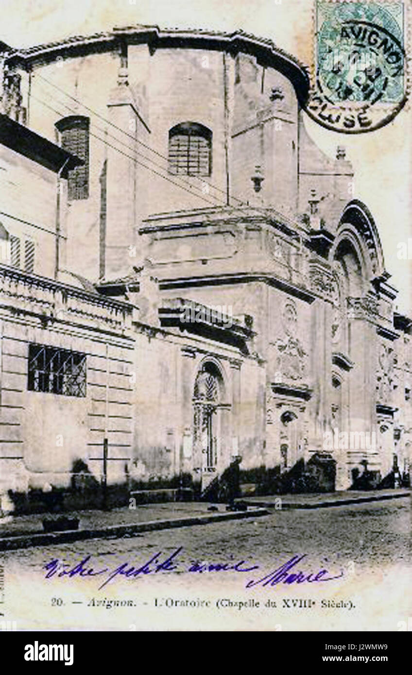 Avignon-Chapelle de Oratoire Stockfoto