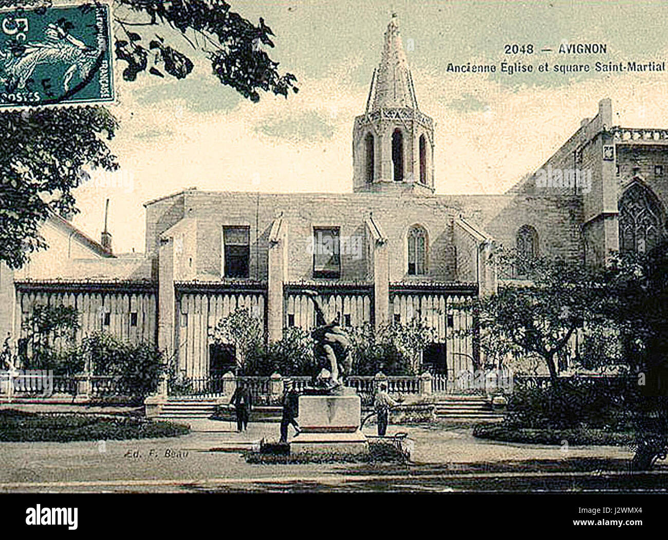 Avignon Cloitre Saint-Martial Stockfoto