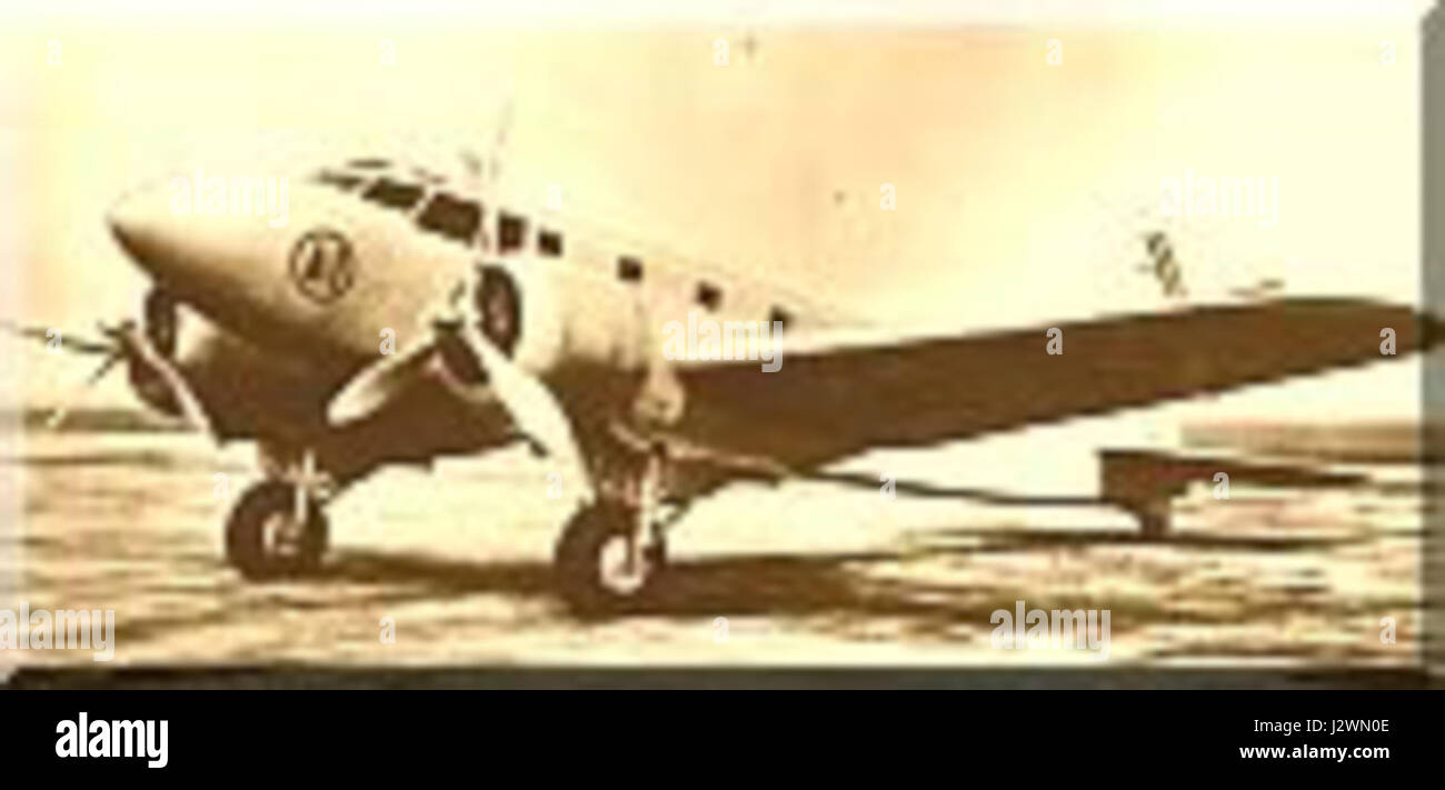 Fiat CR.25 auf Boden Stockfoto