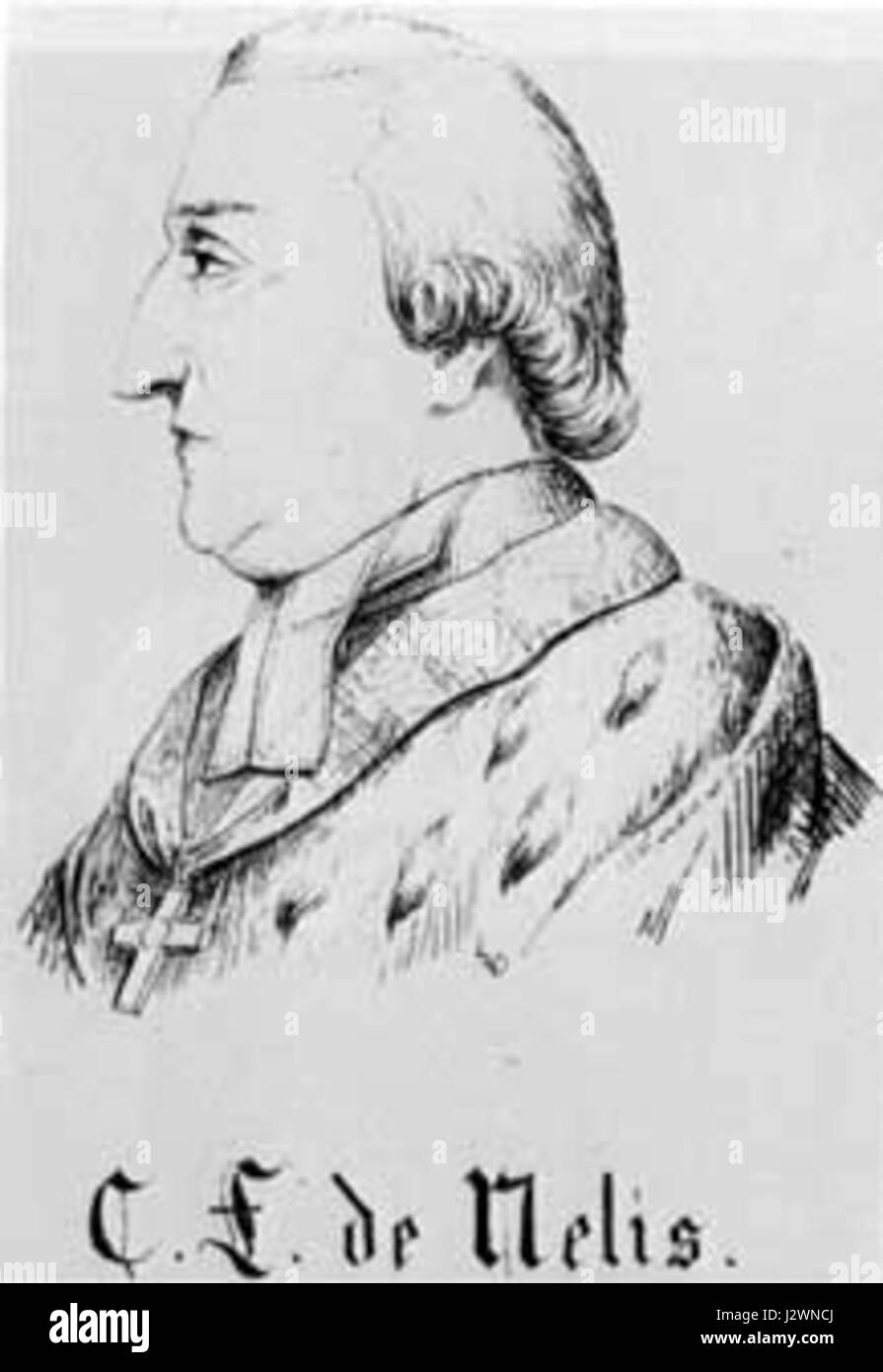 CF de Nelis bezieht sich auf eine historische oder wissenschaftliche Persönlichkeit, die möglicherweise in der Botanik oder in einem anderen akademischen Bereich tätig ist. Es wäre ein weiterer Kontext erforderlich, um ihre Beiträge oder ihre Bedeutung vollständig zu ermitteln. Stockfoto