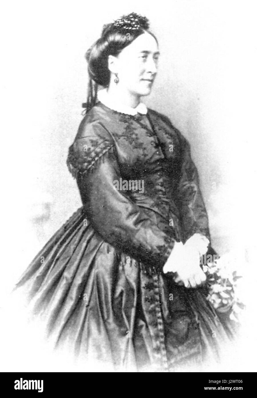 Caroline von Mecklenburg Stockfoto