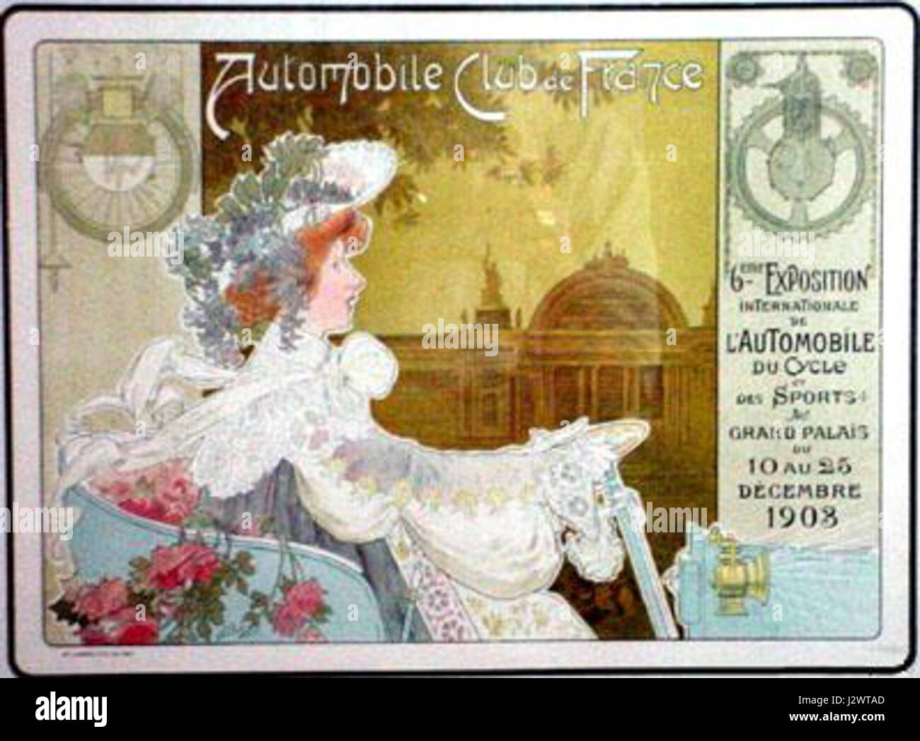 Der 1895 gegründete Automobile Club de France ist eine der ältesten und renommiertesten Automobilorganisationen, die sich der Förderung des Motorsports, der Automobilkultur und der Entwicklung von Automobiltechnologien verschrieben haben. Stockfoto