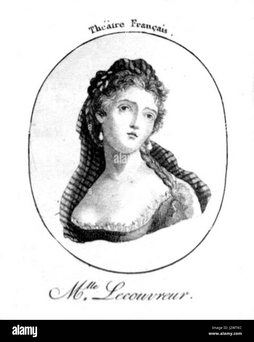 Adrienne Lecouvreur Stockfoto