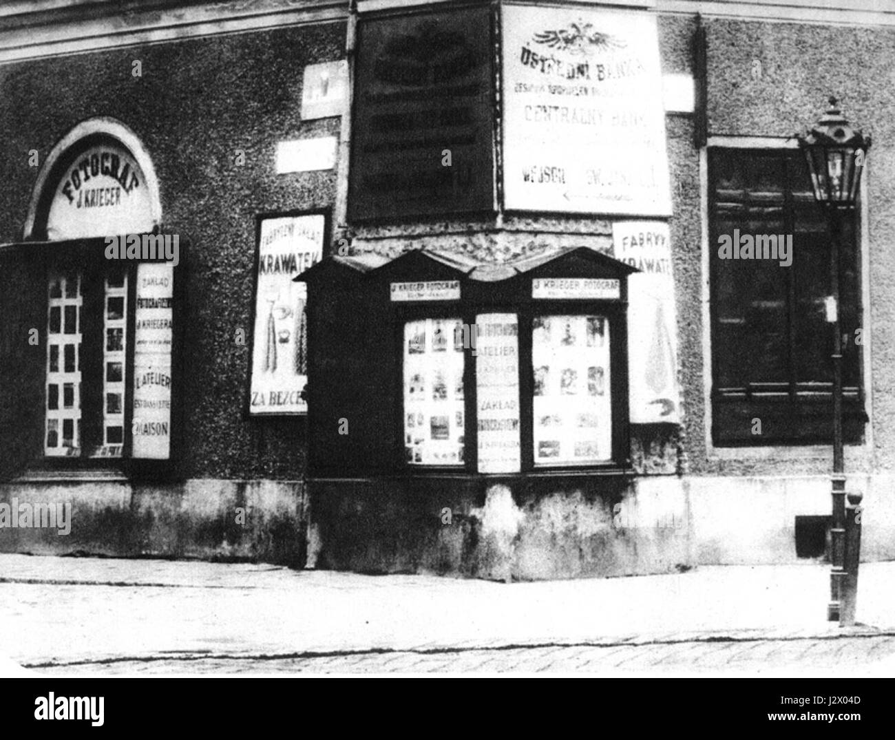 Atelier von Ignacy Kriegerr Stockfoto