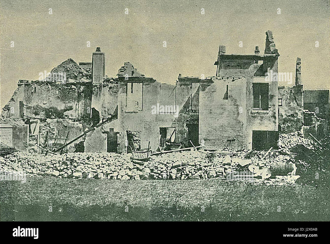 Bobigny 1870 / 71 Stockfoto